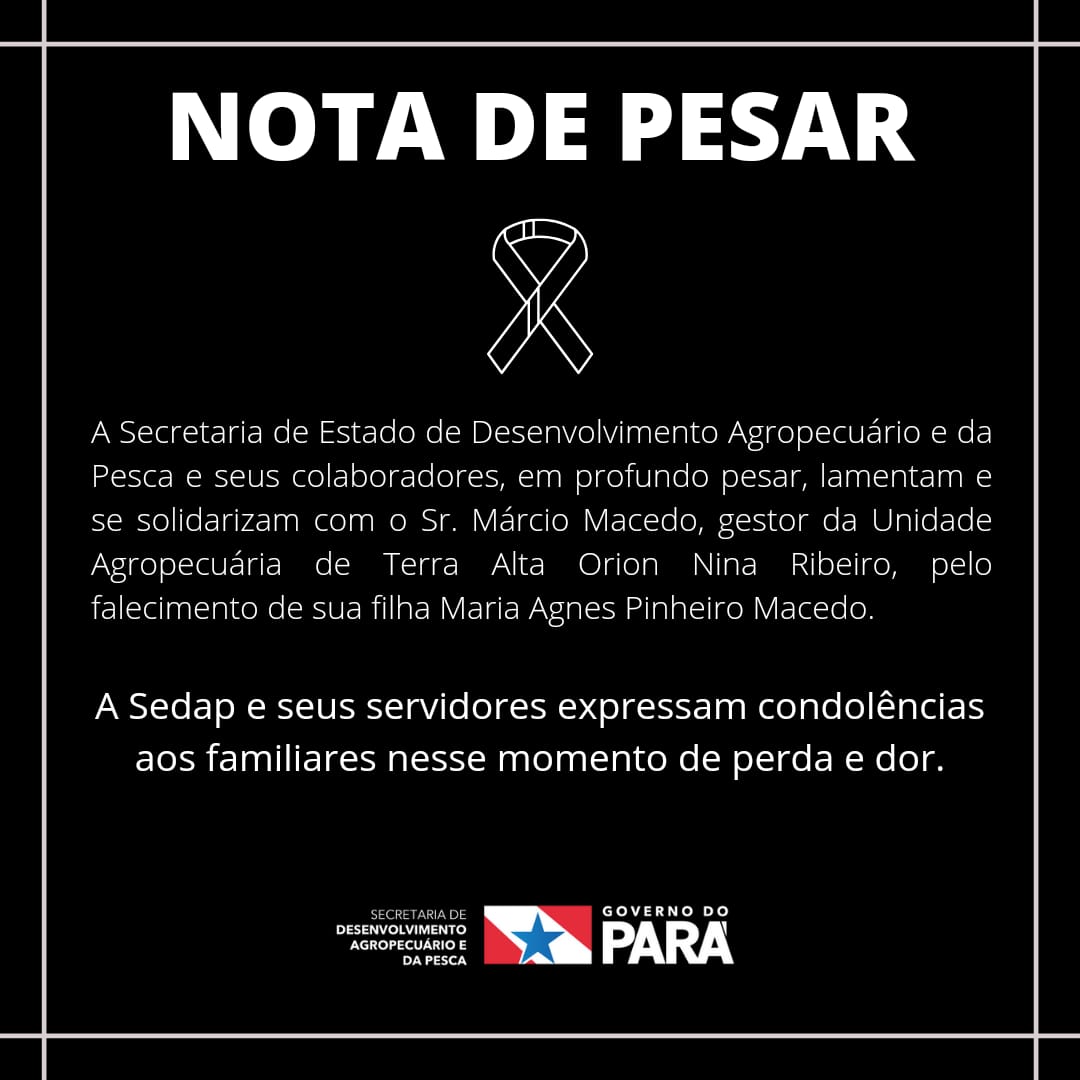 Nota de Pesar