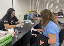 ação de vacinação